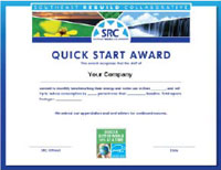 SRC QuickStart Award